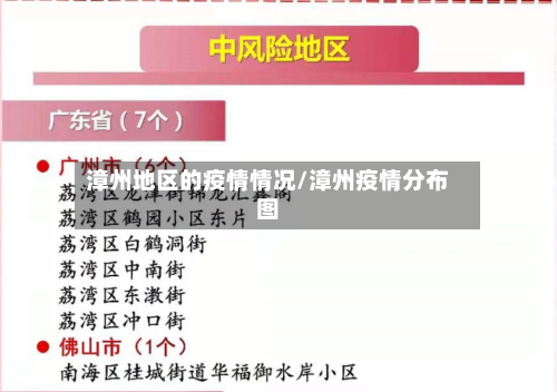 漳州地区的疫情情况/漳州疫情分布图