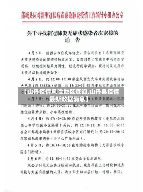 【山丹疫情风险地区查询,山丹县疫情最新数据消息】