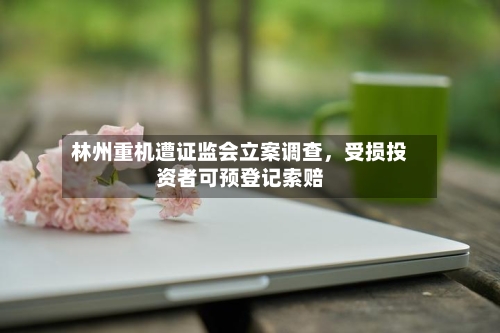 林州重机遭证监会立案调查	，受损投资者可预登记索赔-第2张图片